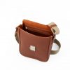 bennett-12 Bennet Tan Leather Messenger Bag