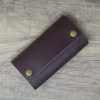 Personalisable Full Leather Key Case Holder Wallet
