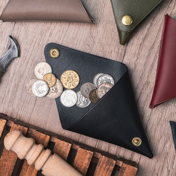 Triangle Coin Pouch