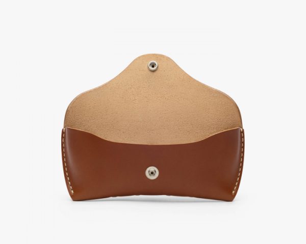 Hard Leather Sunglasses Case Without Lining