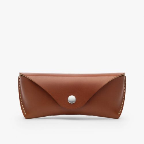 Hard Leather Sunglasses Case Without Lining