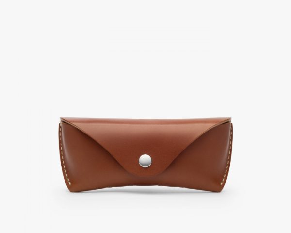 Hard Leather Sunglasses Case Without Lining