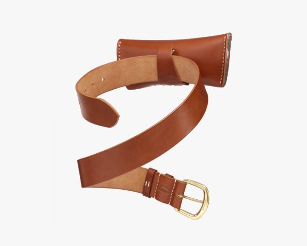 Leather Belt Glasses Case