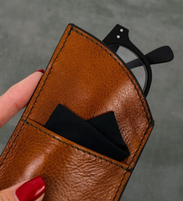 Leather Glasses Sleeve for Women