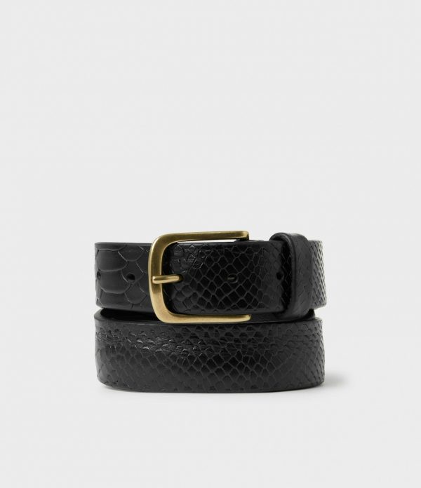 Luca leather belt
