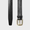 Luca leather belt