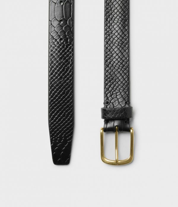 Luca leather belt