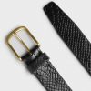 Luca leather belt