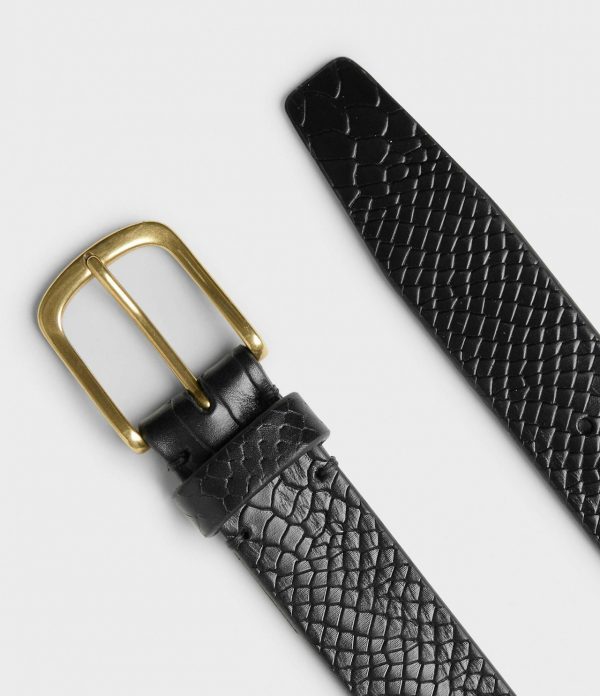 Luca leather belt
