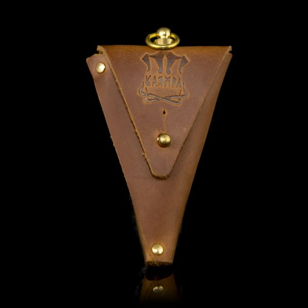 Leather keychain coinbox "Benderyk"