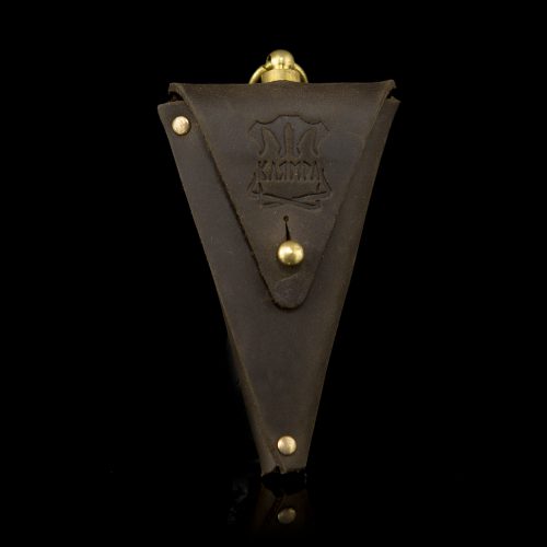 Leather keychain coinbox "Benderyk"