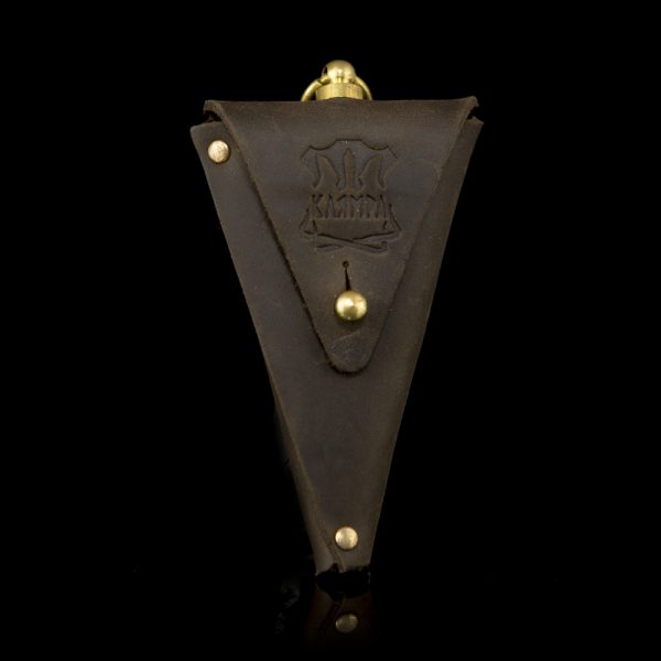 Leather keychain coinbox "Benderyk"