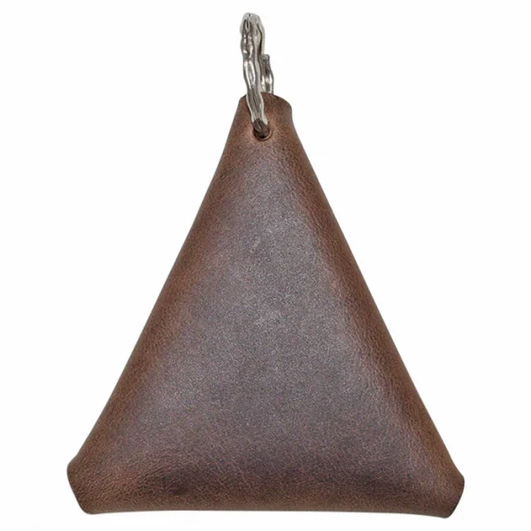 Triangular Coin Keychain