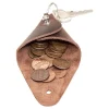 Triangular Coin Keychain