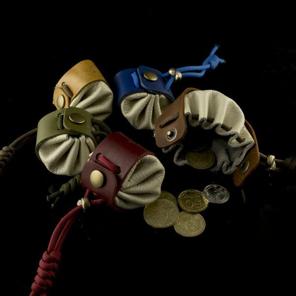 Leather coin box "Hinkali"