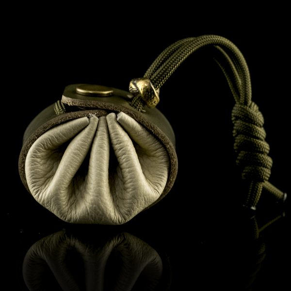 Leather coin box "Hinkali"