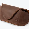 Vintage Leather Glasses Case